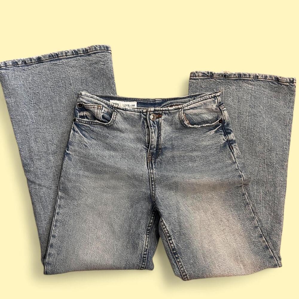 Zara blue denim jeans size